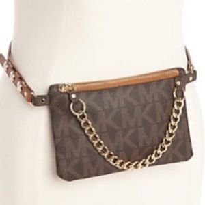 Belt Bag with Pull Chain NWT
